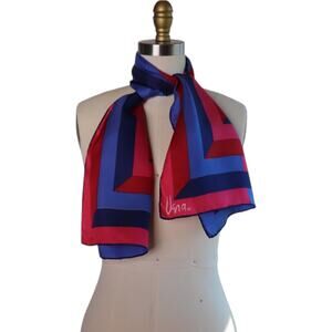 Vintage 70's/80's Vera Neumann Geometric Scarf